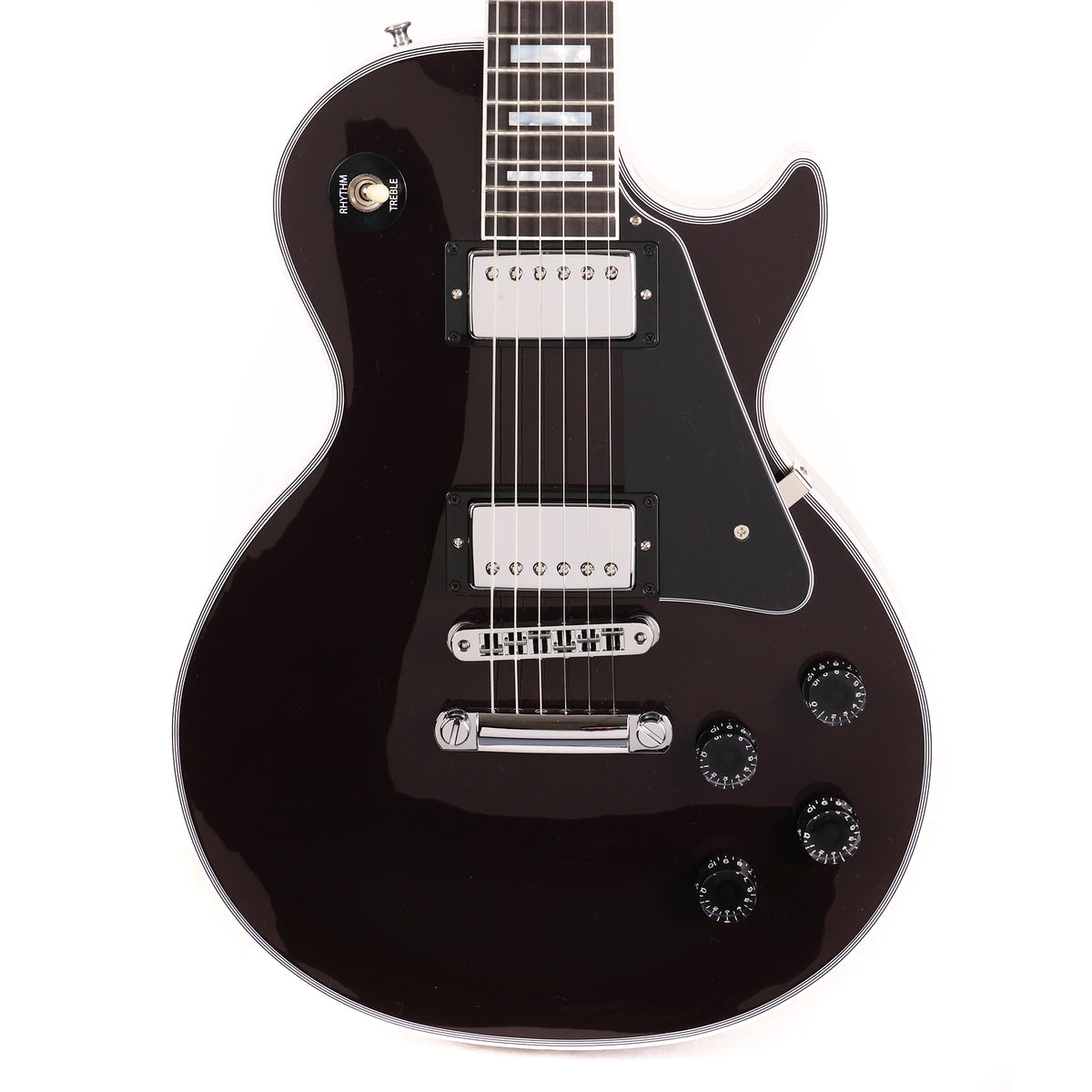 Gibson Custom Shop Les Paul Custom Made 2 Measure Chambered Gloss Oxblood — 2