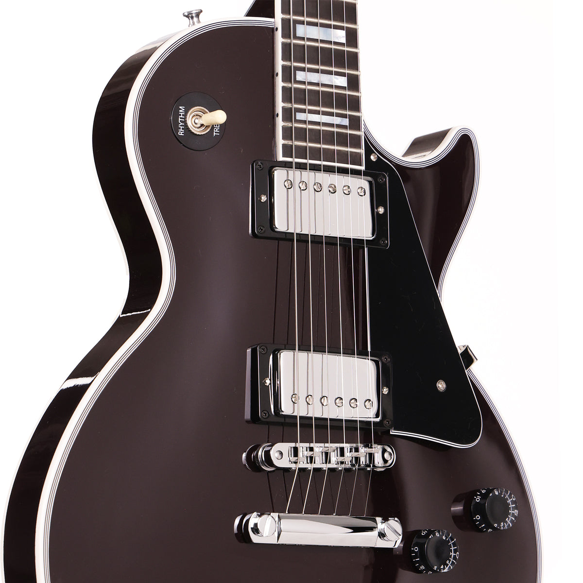 Gibson Custom Shop Les Paul Custom Made 2 Measure Chambered Gloss Oxblood — 5