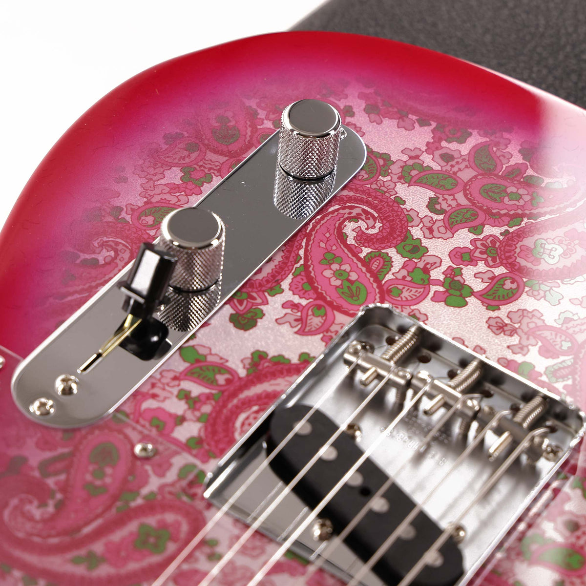 Fender Custom Shop 1968 Paisley Telecaster NOS Pink Paisley — 8