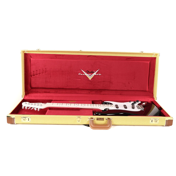 Fender Custom Shop 1957 Stratocaster NOS Two-Tone Black and Arctic White