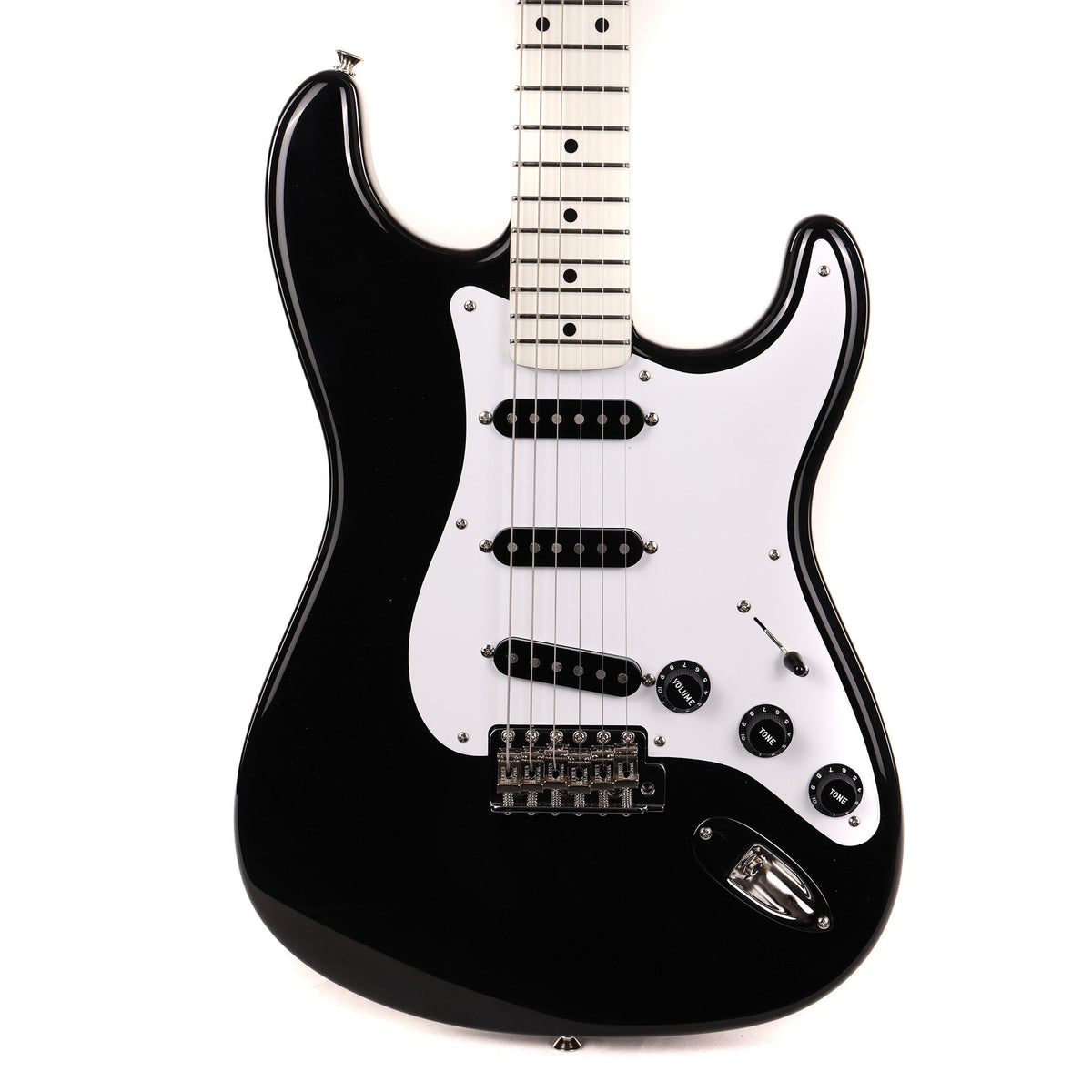 Fender Custom Shop 1957 Stratocaster NOS Two-Tone Black and Arctic White — 1