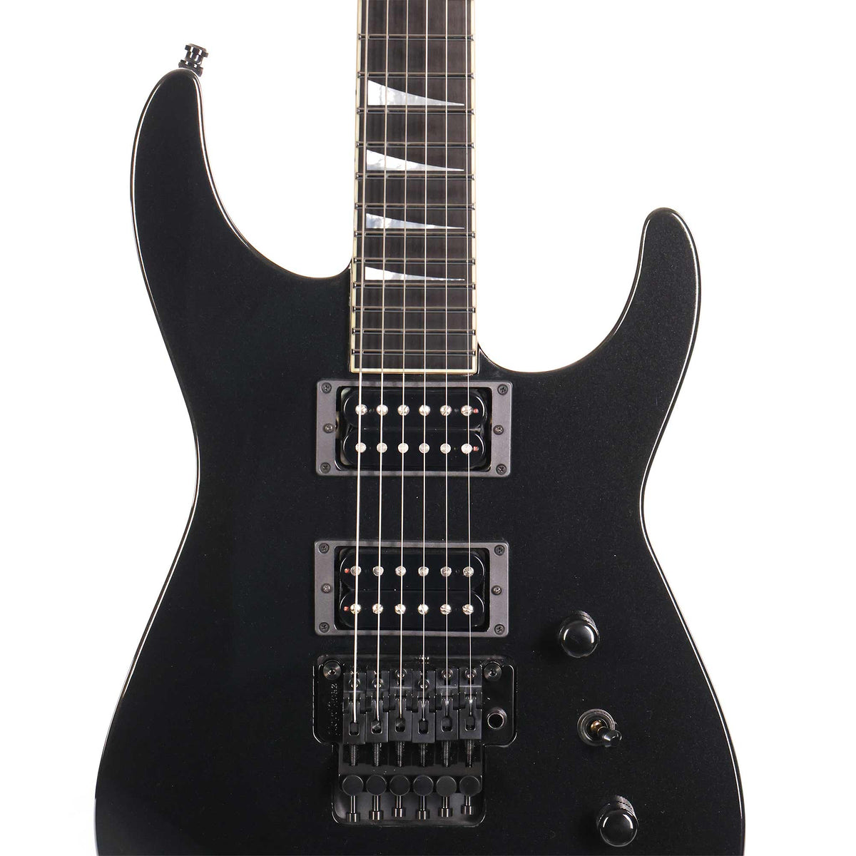 Jackson Custom Shop Soloist SL2H Black Metallic Masterbuilt Big Rob Knowles — 4