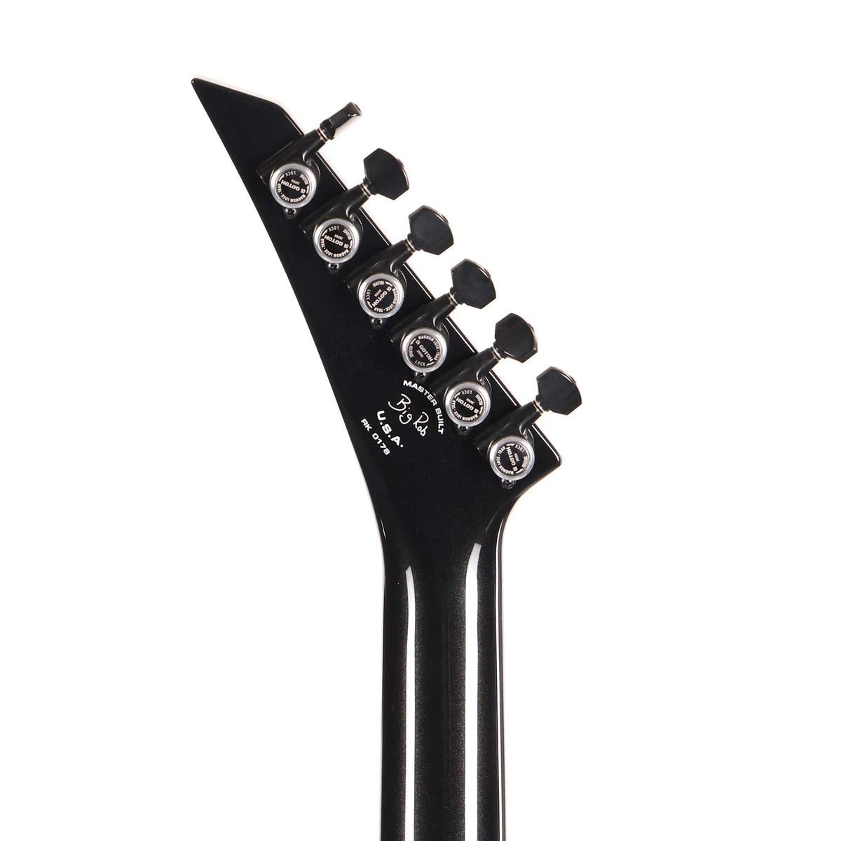 Jackson Custom Shop Soloist SL2H Black Metallic Masterbuilt Big Rob Knowles — 9