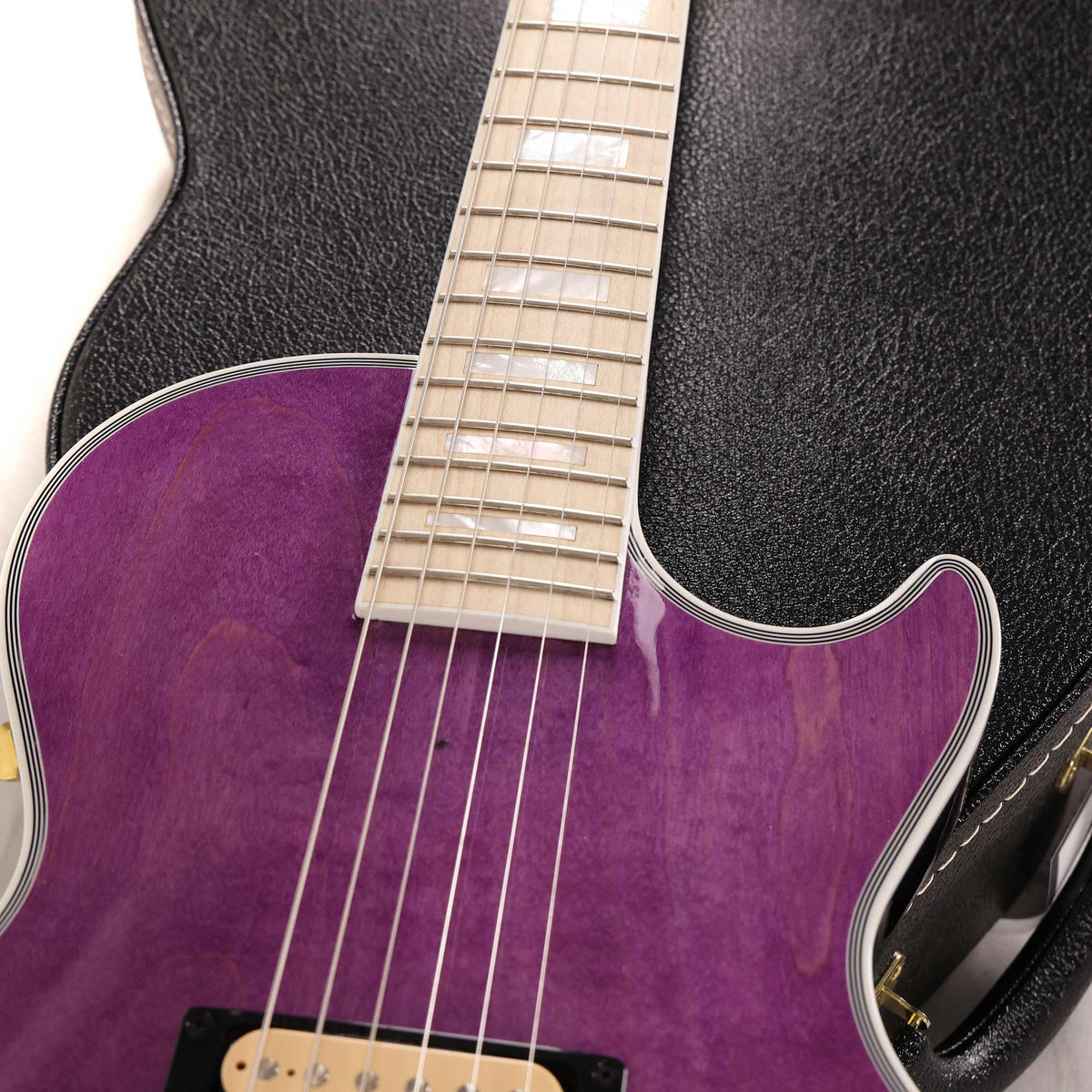 Gibson Custom Shop Les Paul Axcess Custom Made 2 Measure Trans Purple — 8