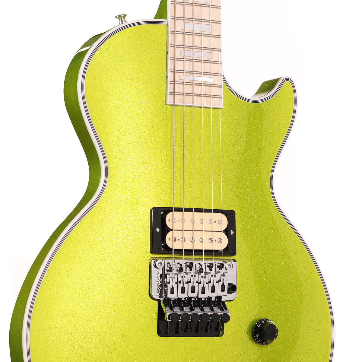 Gibson Custom Shop Les Paul Axcess Made 2 Measure Gecko Green and Maple Fretboard — 5