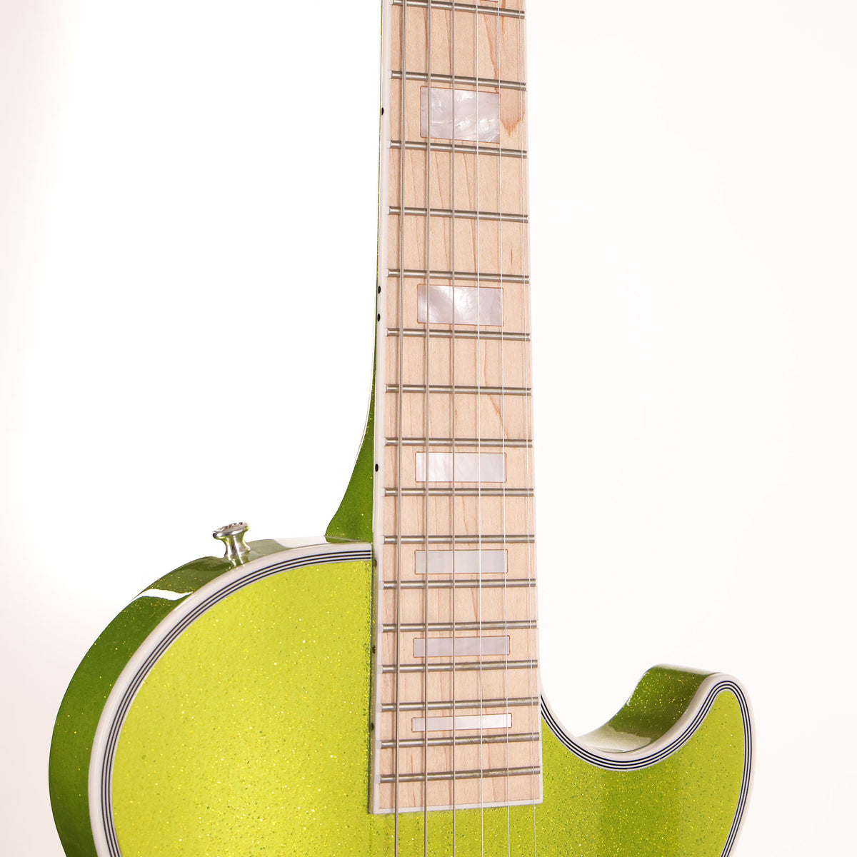 Gibson Custom Shop Les Paul Axcess Made 2 Measure Gecko Green and Maple Fretboard — 7