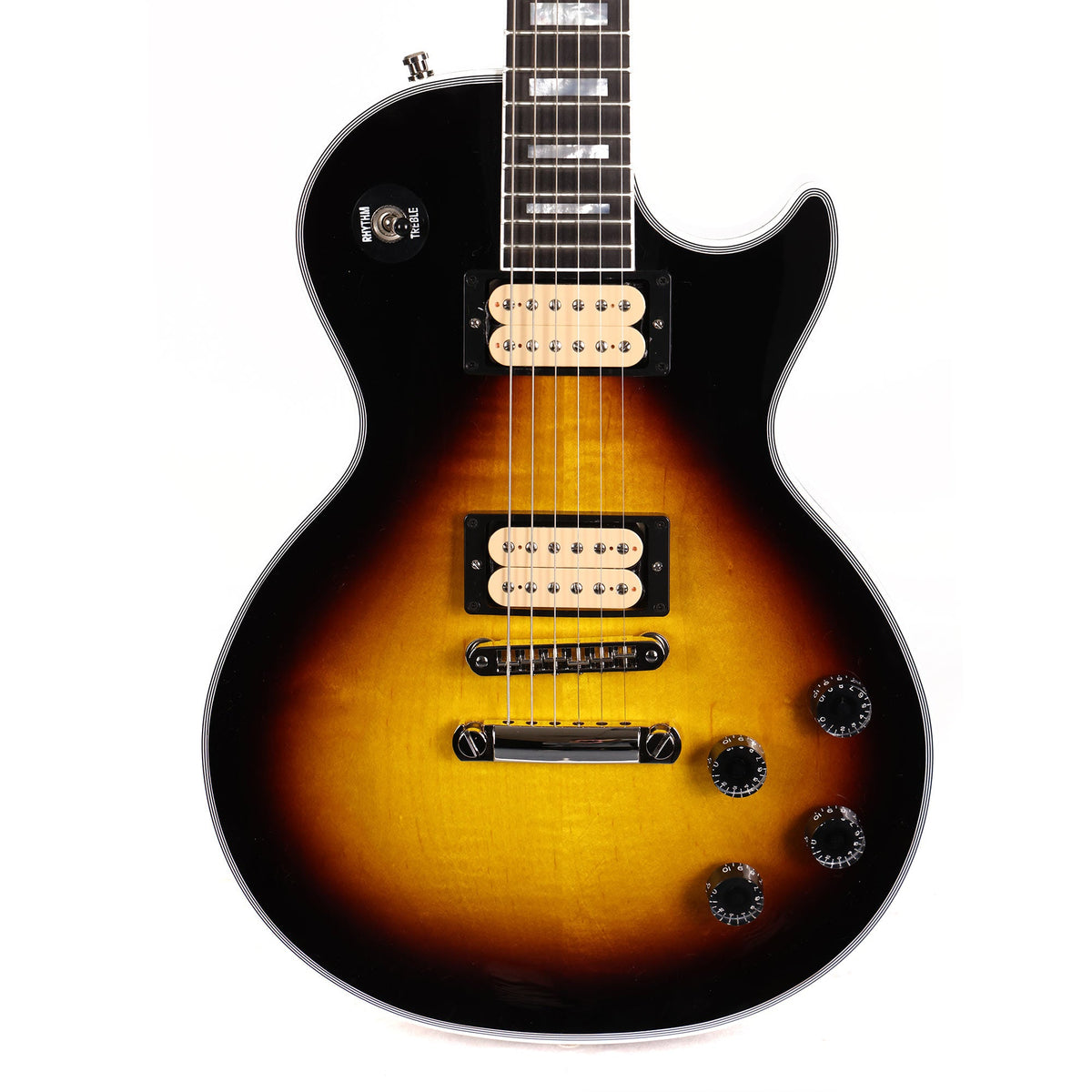 Gibson Custom Shop Les Paul Custom Made 2 Measure Gloss 70’s Tobacco Sunburst — 1