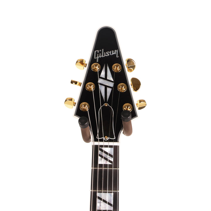 Gibson Custom Shop Flying V Custom Made 2 Measure Alpine White and Split Block Inlays