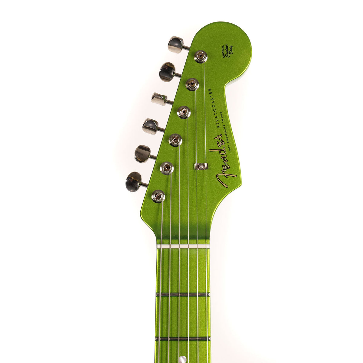 Fender Custom Shop 1957 Stratocaster NOS Lime Green with Matching Neck — 9