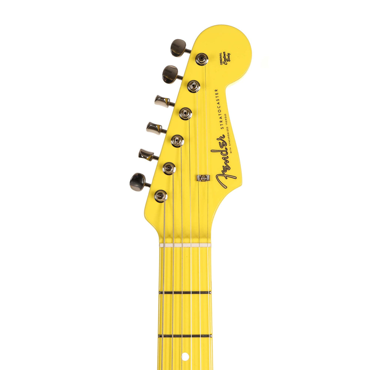 Fender Custom Shop 1957 Stratocaster NOS Graffiti Yellow with Matching Neck — 9