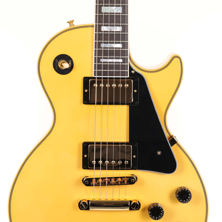 Gibson Custom Shop Les Paul Custom Made 2 Measure Antiqued Alpine White