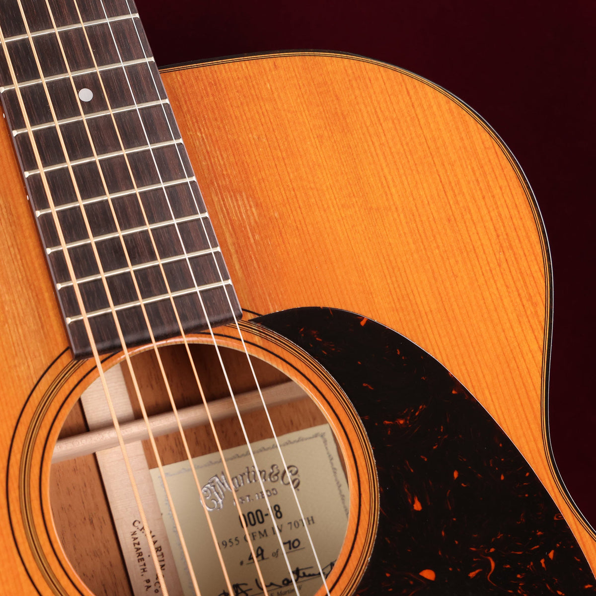 Martin 000-18 1955 CFM IV 70th Acoustic Guitar — 10