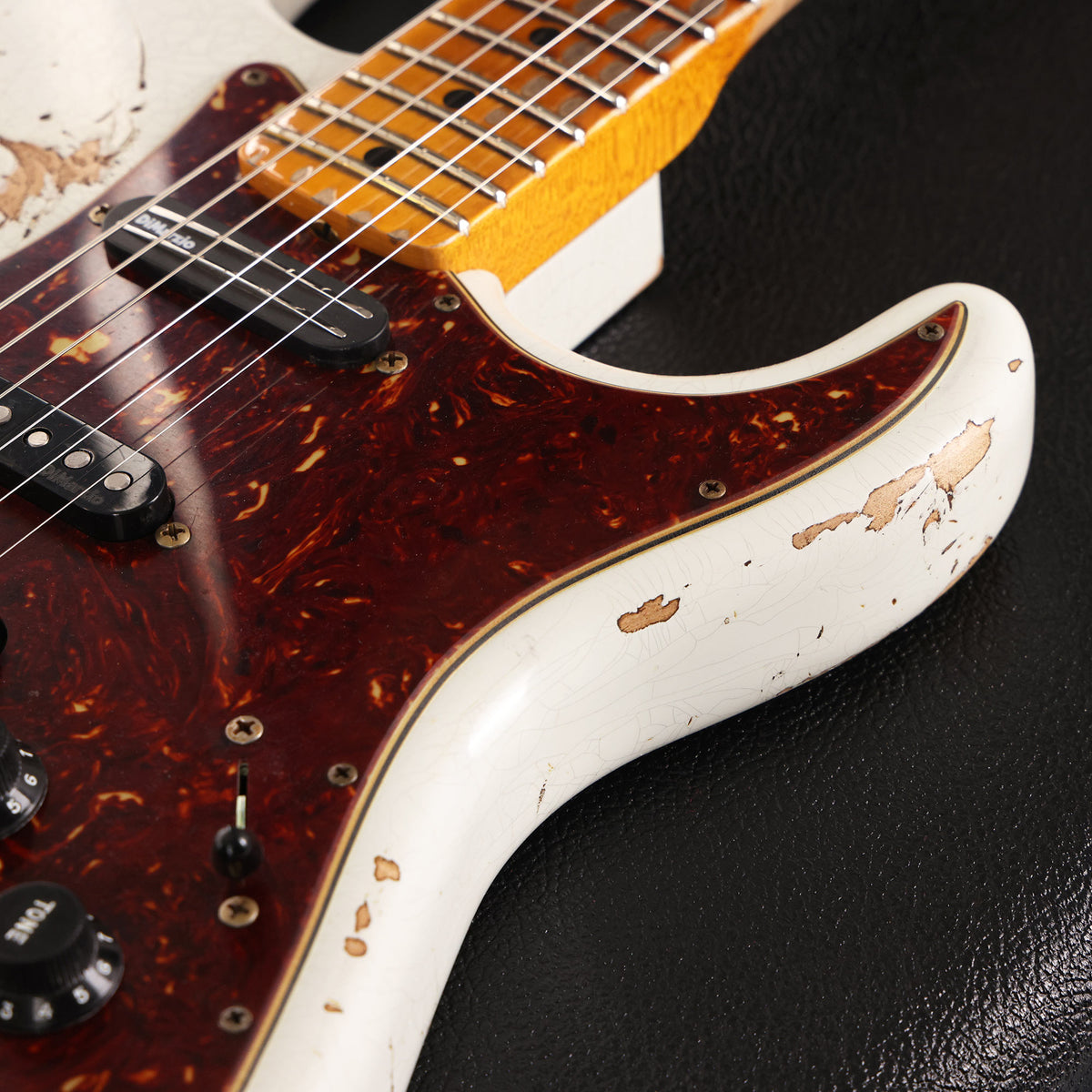 Fender Custom Shop ZF Stratocaster HSH Heavy Relic Olympic White — 12