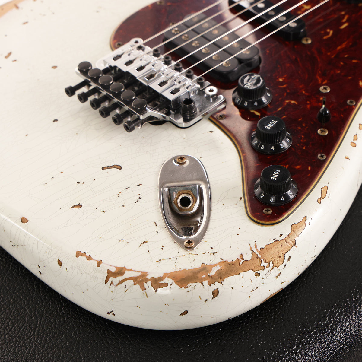 Fender Custom Shop ZF Stratocaster HSH Heavy Relic Olympic White — 13