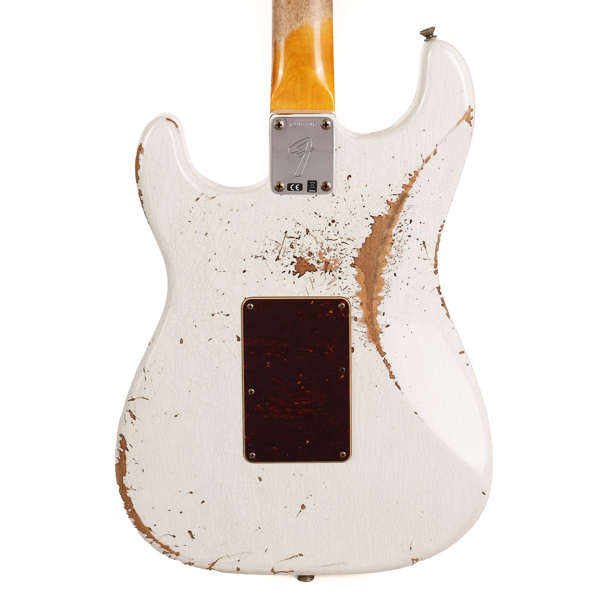 Fender Custom Shop ZF Stratocaster HSH Heavy Relic Olympic White — 6