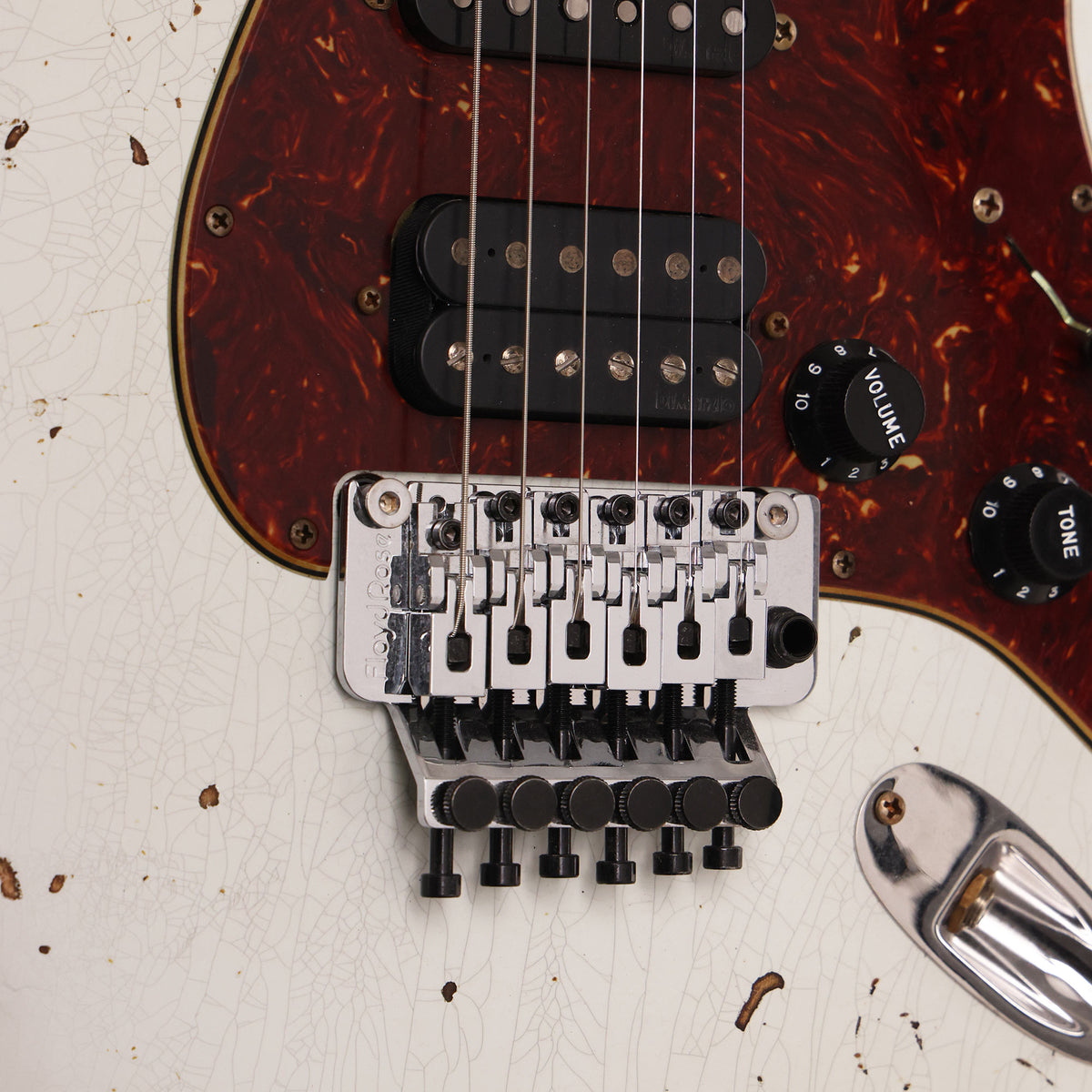 Fender Custom Shop ZF Stratocaster HSH Heavy Relic Olympic White — 8