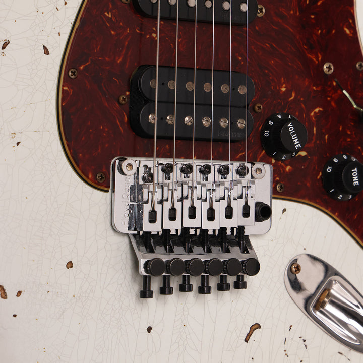 Fender Custom Shop ZF Stratocaster HSH Heavy Relic Olympic White
