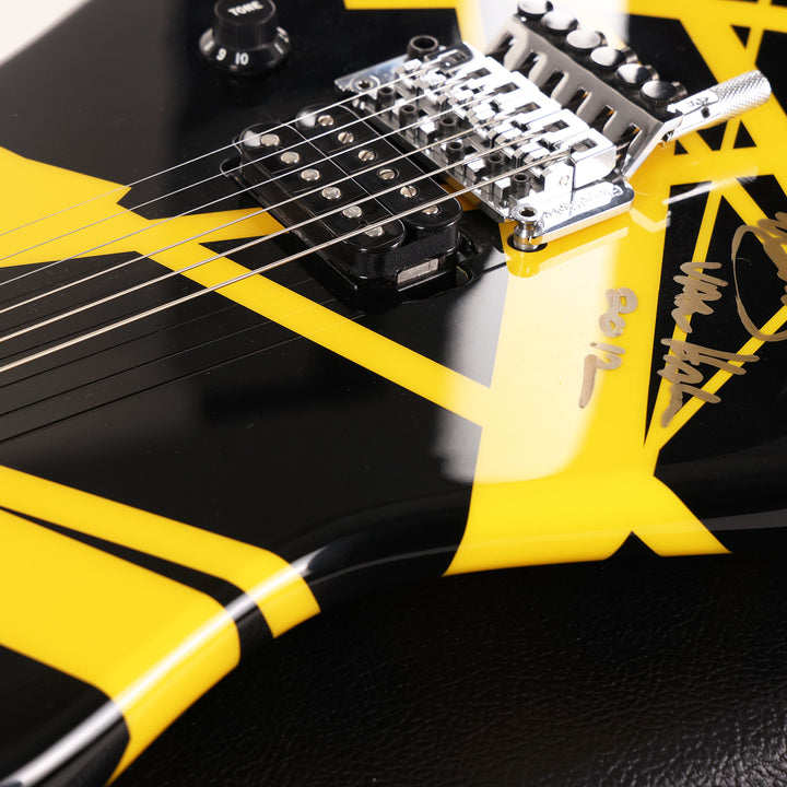 Charvel EVH Art Series Louisville Black and Yellow Stripes 2012
