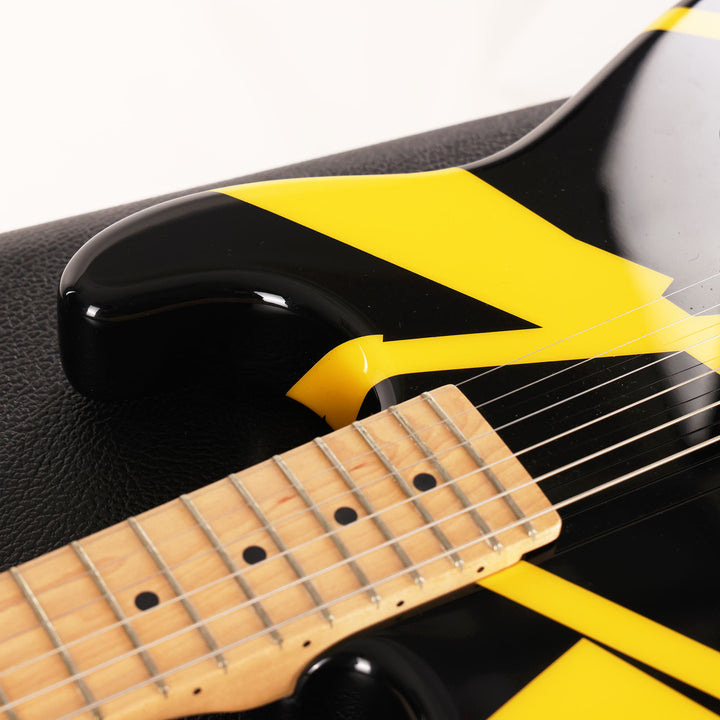 Charvel EVH Art Series Louisville Black and Yellow Stripes 2012