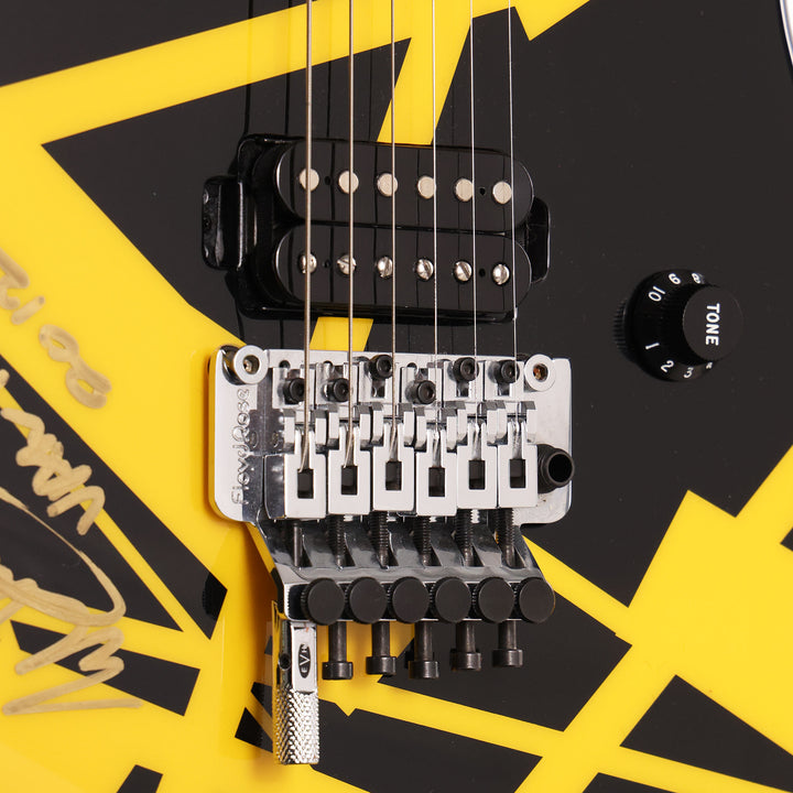 Charvel EVH Art Series Louisville Black and Yellow Stripes 2012