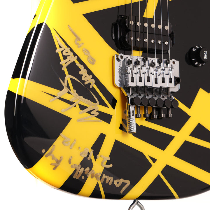Charvel EVH Art Series Louisville Black and Yellow Stripes 2012