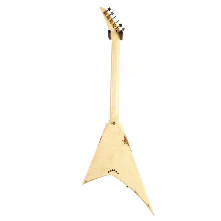 Jackson Custom Shop Rhoads RR-VS Fixed Bridge Vintage White Nitro Aged