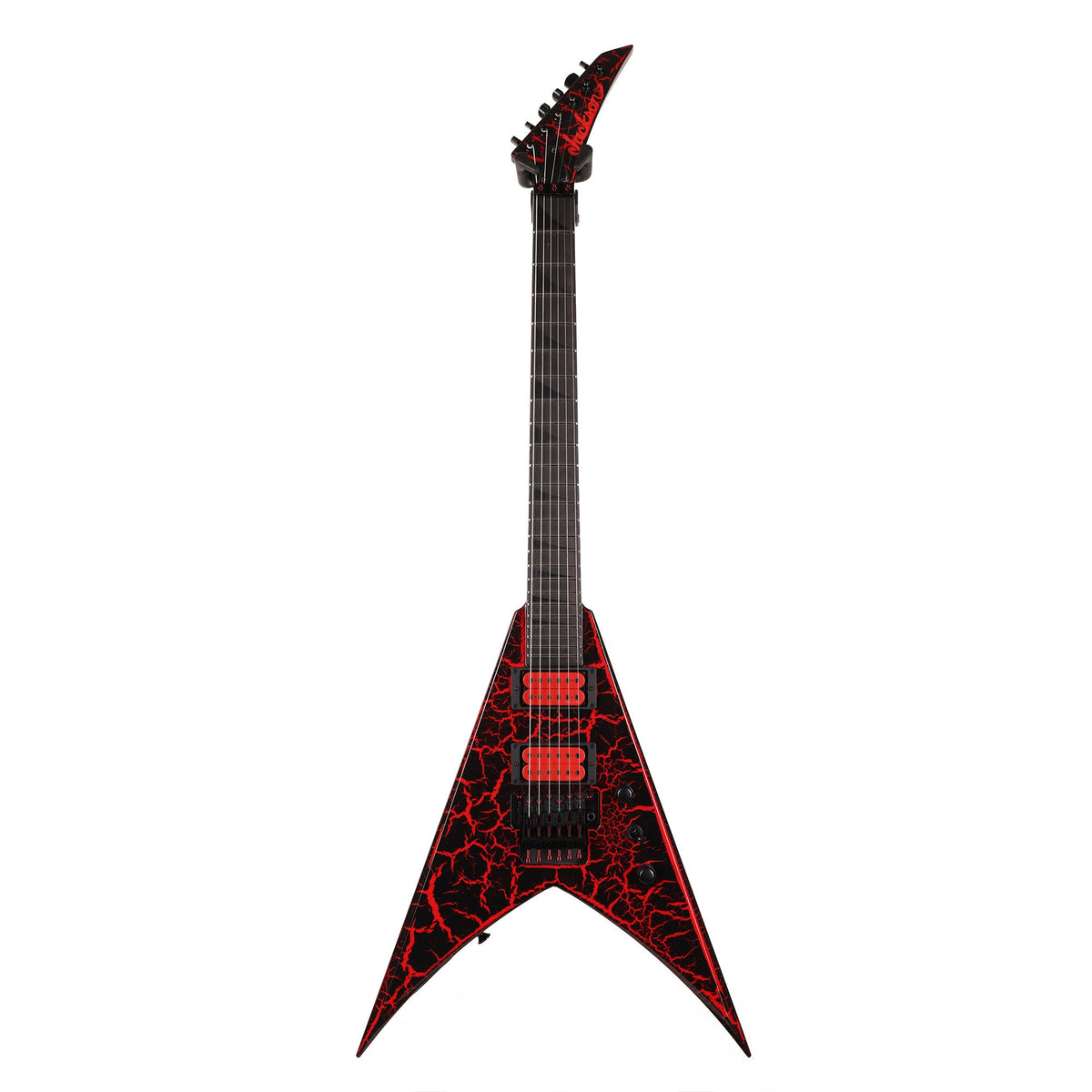Jackson Custom Shop King V Red Crackle | The Music Zoo
