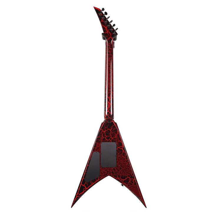 Jackson Custom Shop King V Red Crackle