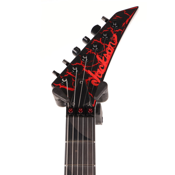 Jackson Custom Shop King V Red Crackle