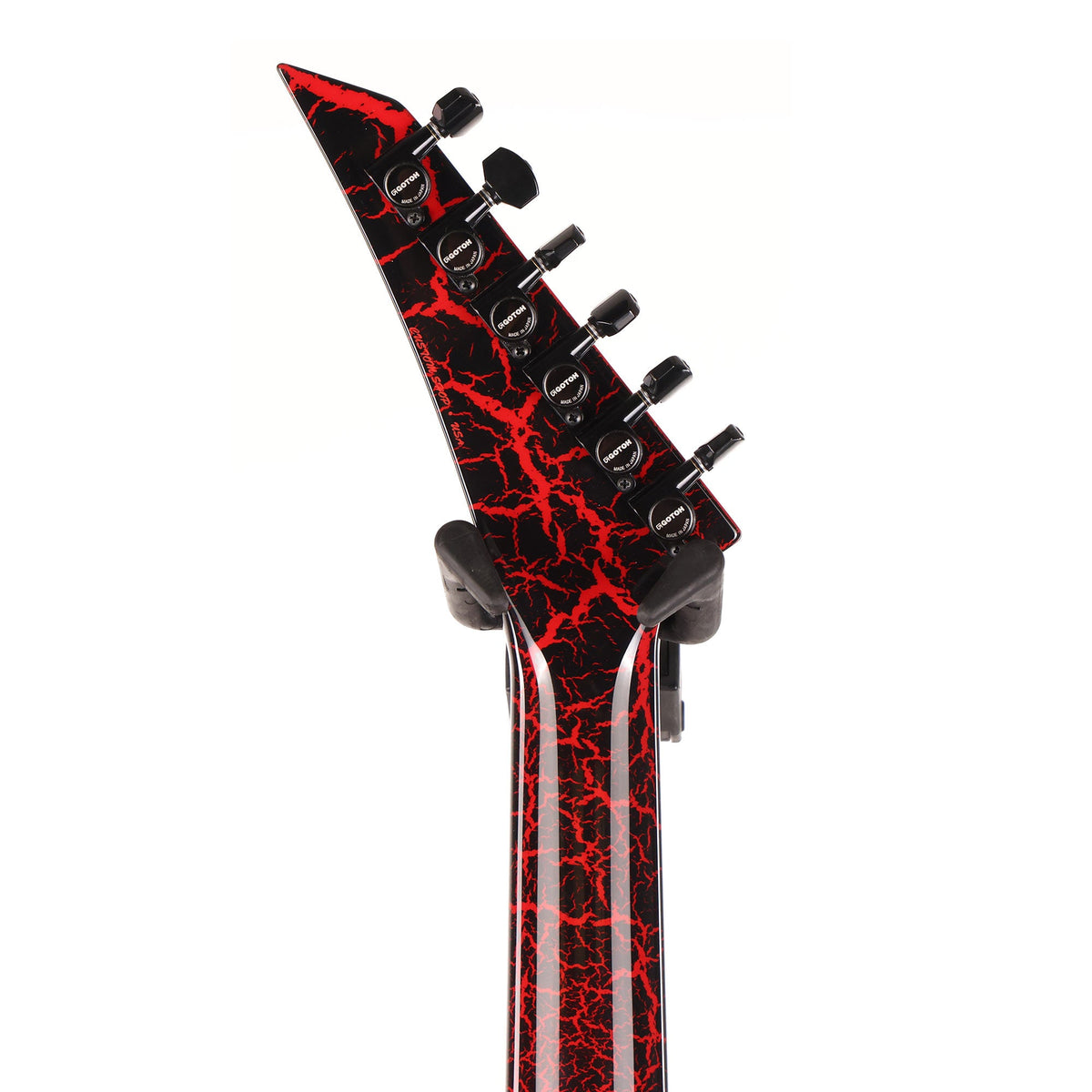 Jackson Custom Shop King V Red Crackle — 7