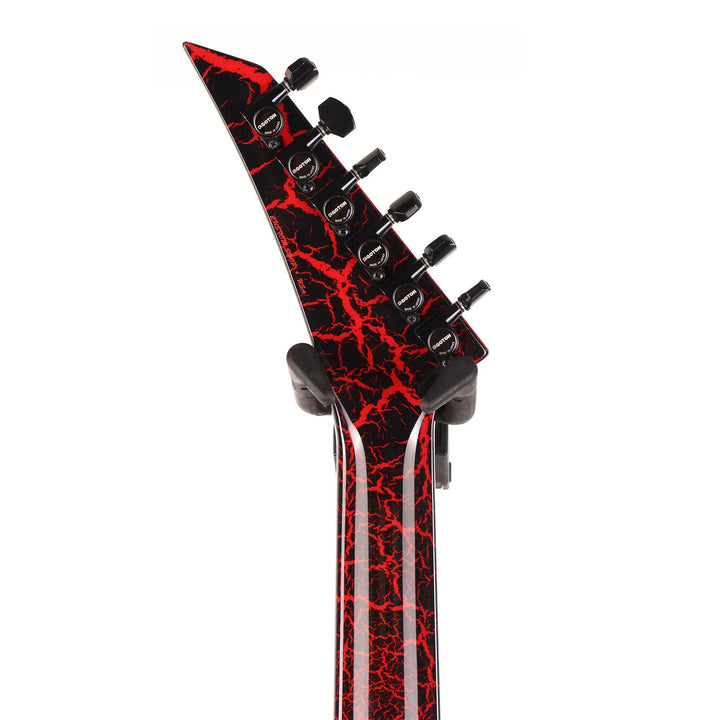 Jackson Custom Shop King V Red Crackle