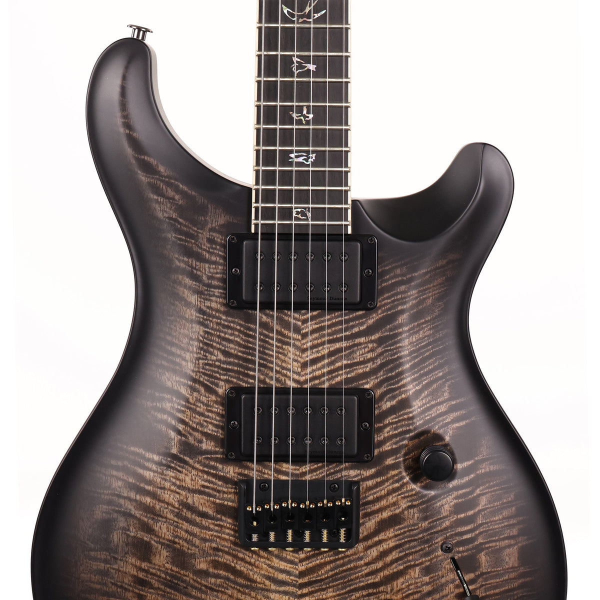 PRS Mark Holcomb Signature Charcoal Wraparound Burst — 4