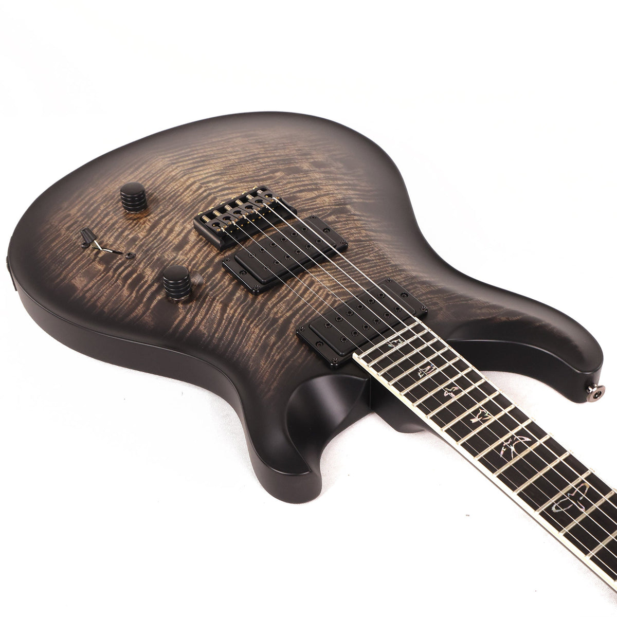 PRS Mark Holcomb Signature Charcoal Wraparound Burst — 6