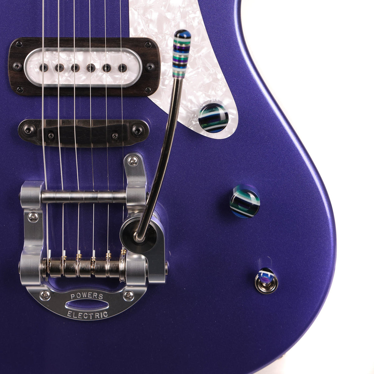 Powers Electric A-Type Viola Purple Metallic — 6
