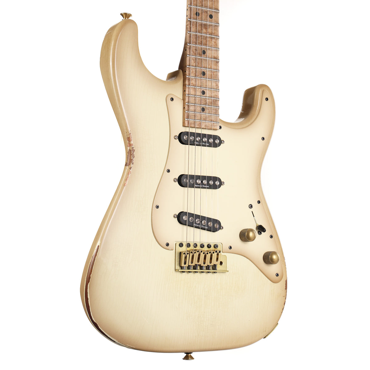 Charvel Custom Shop So-Cal 3SC Nitro Aged Relic Antigua — 1