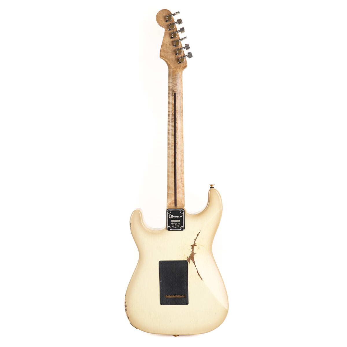 Charvel Custom Shop So-Cal 3SC Nitro Aged Relic Antigua — 4