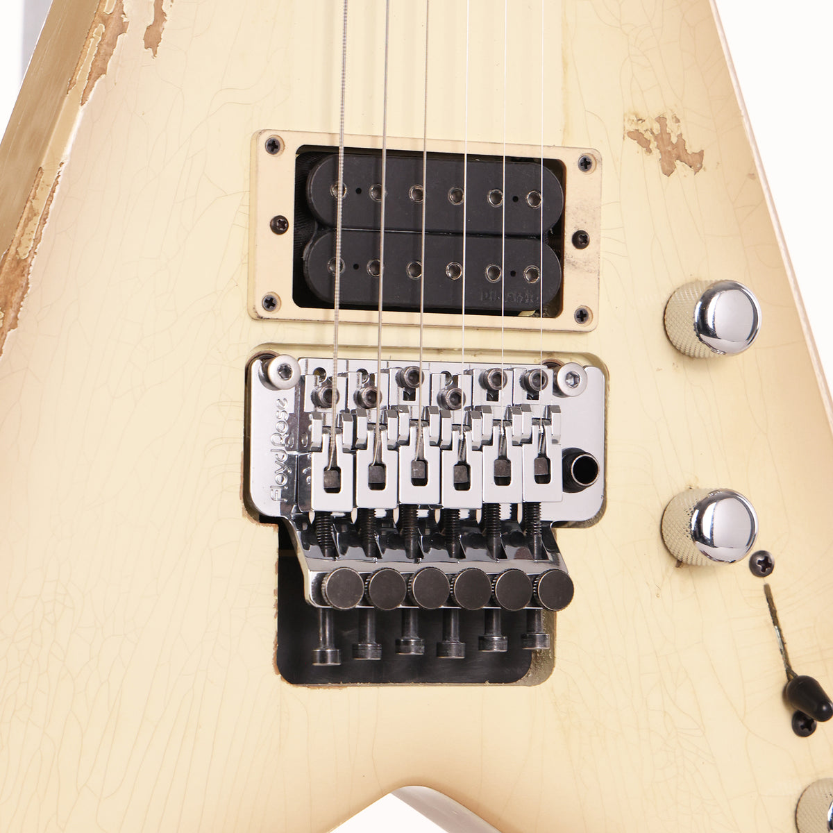 Jackson Custom Shop King V Nitro Aged Antigua — 8