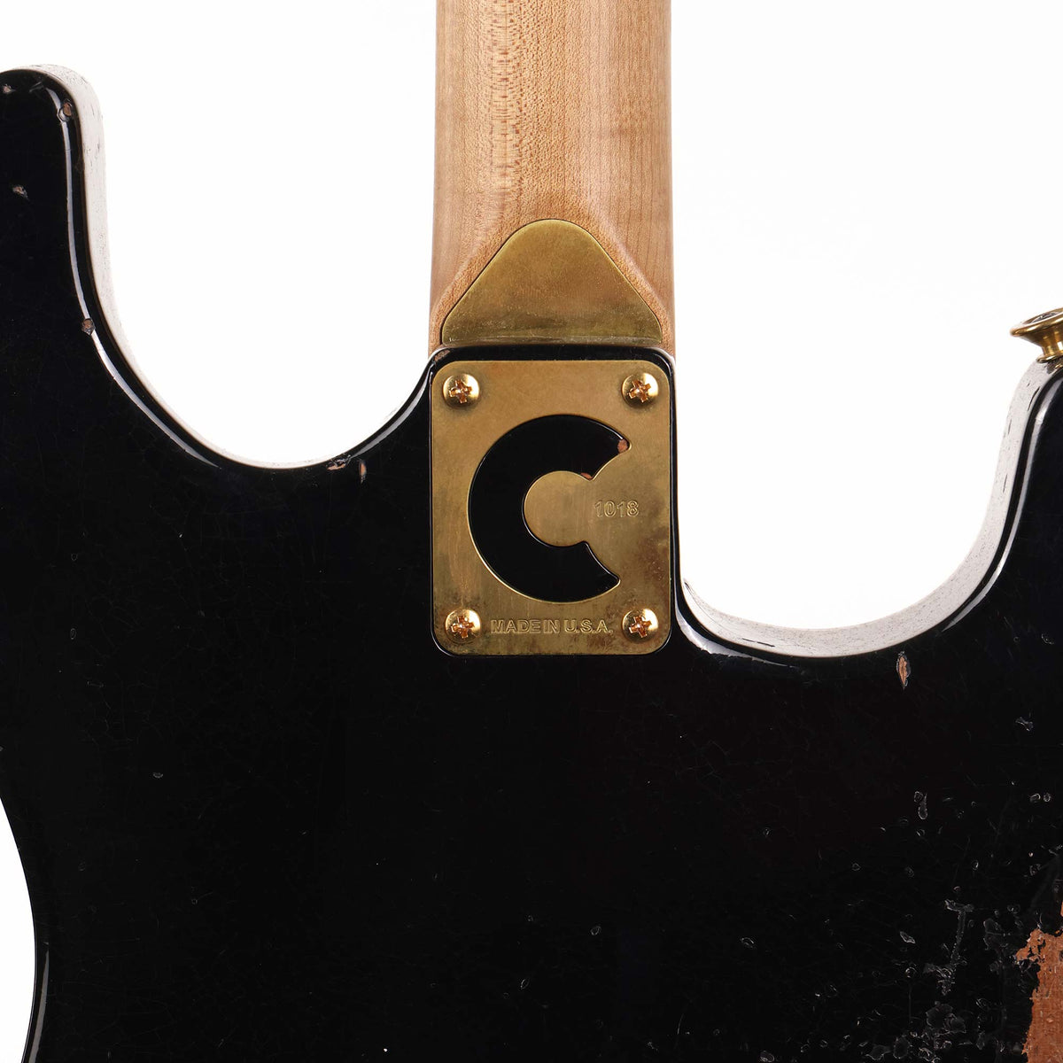 Colletti Guitars Reverse Speed of Sound Sunburst Flame Top — 11