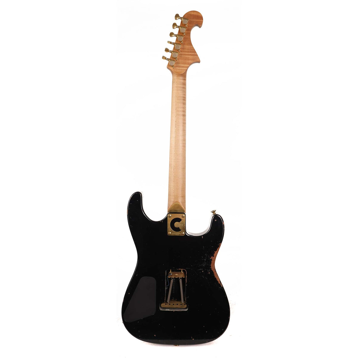 Colletti Guitars Reverse Speed of Sound Sunburst Flame Top — 3