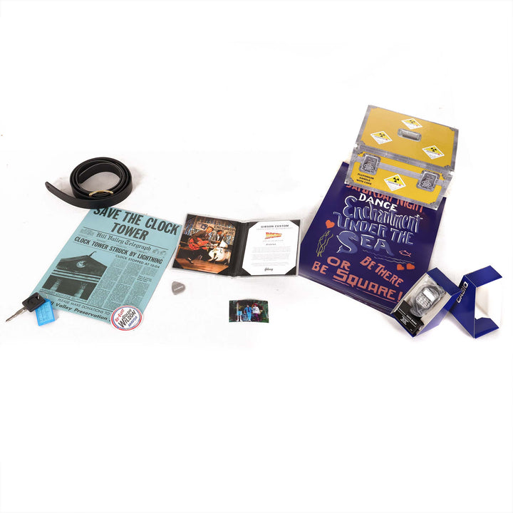 Gibson Custom Shop Back to the Future 1955 ES-345 Collector's Edition Light Aged Cherry Red