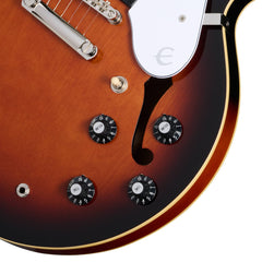 Epiphone Bonehead Riviera Dark Tobacco Sunburst | The Music Zoo