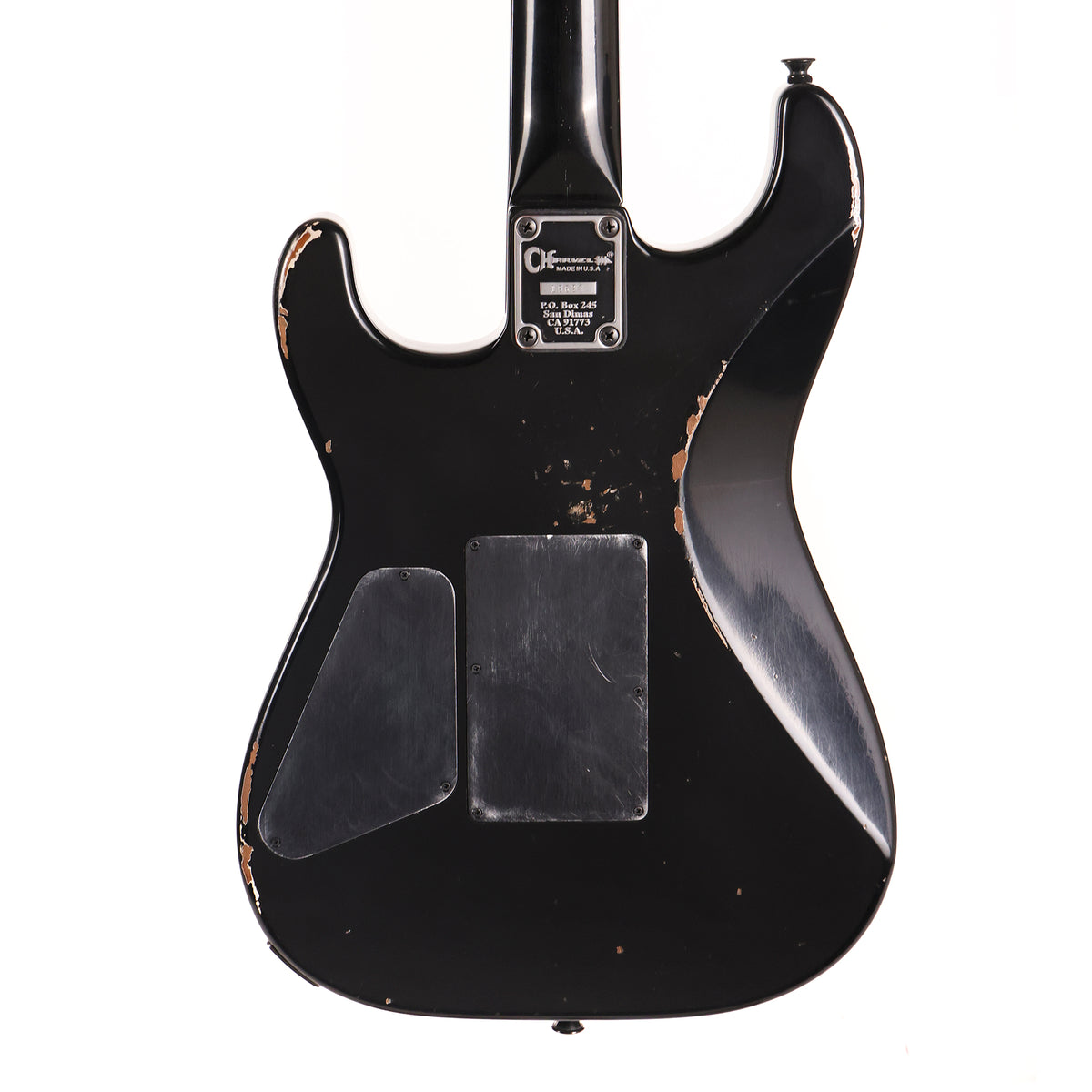 Charvel Custom Shop San Dimas Music Zoo Exclusive Painted Neck Black — 6