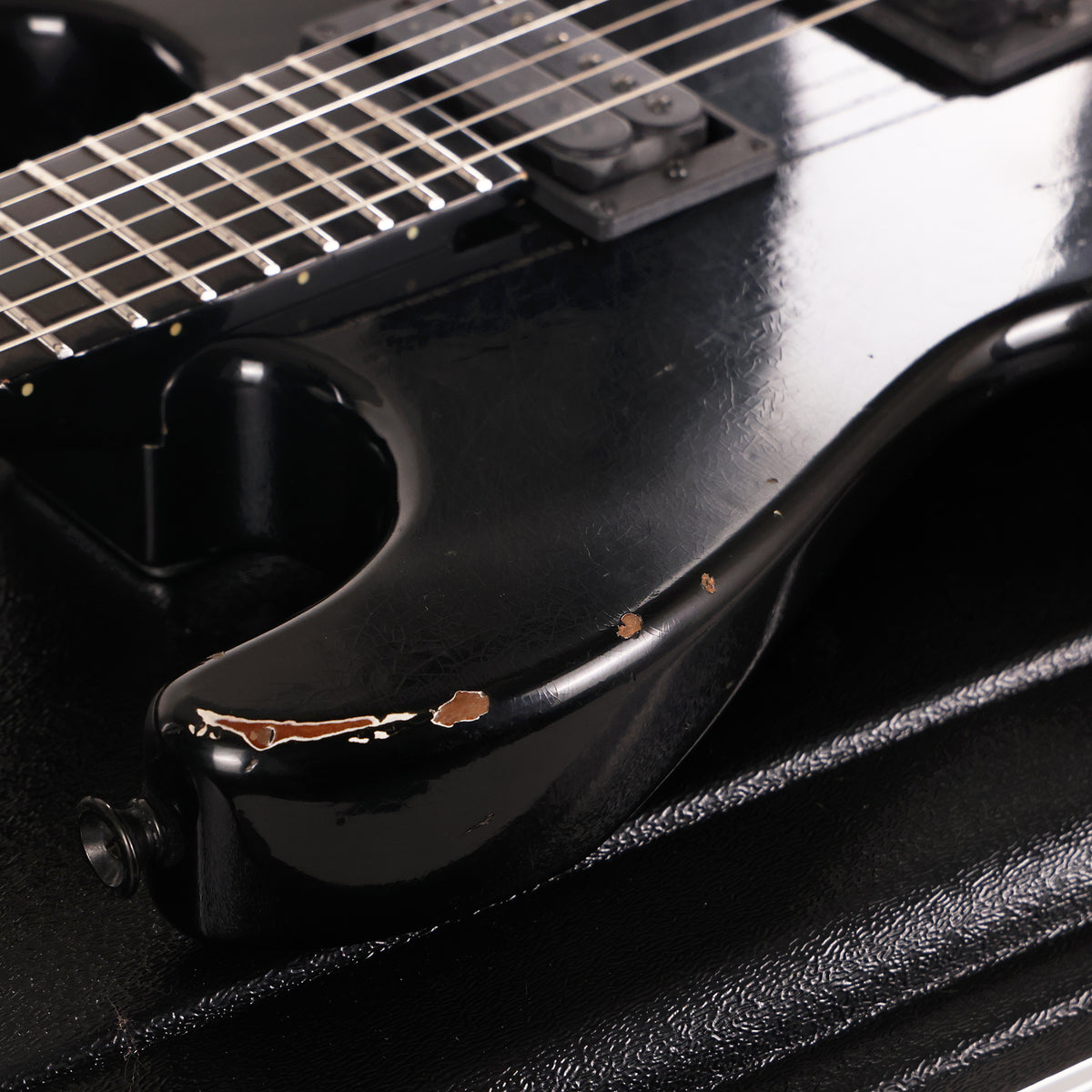 Charvel Custom Shop San Dimas Music Zoo Exclusive Painted Neck Black — 9