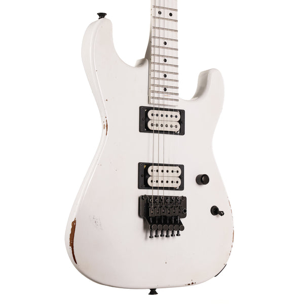 Charvel Custom Shop San Dimas Music Zoo Exclusive Painted Neck Snow White