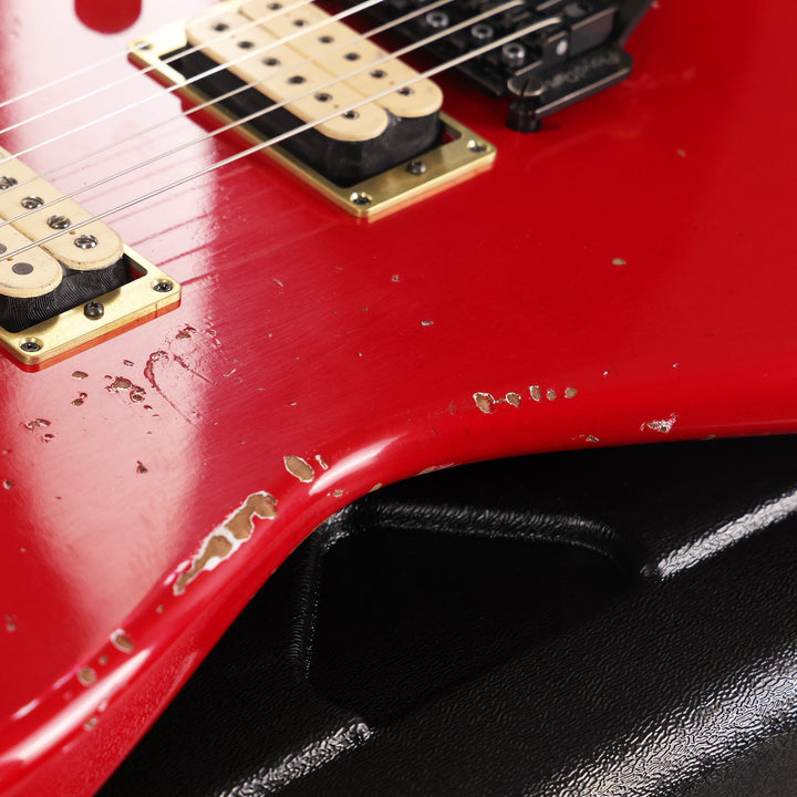 Charvel Custom Shop San Dimas Music Zoo Exclusive Painted Neck Torino Red