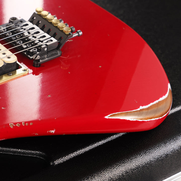 Charvel Custom Shop San Dimas Music Zoo Exclusive Painted Neck Torino Red