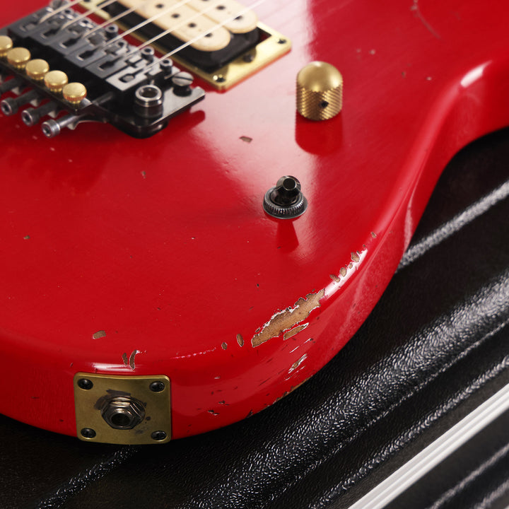Charvel Custom Shop San Dimas Music Zoo Exclusive Painted Neck Torino Red