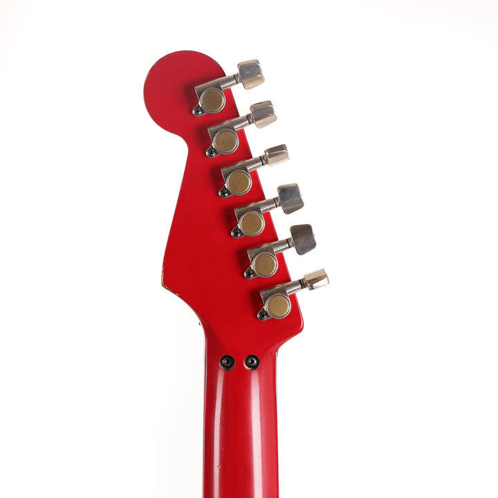 Charvel Custom Shop San Dimas Music Zoo Exclusive Painted Neck Torino Red