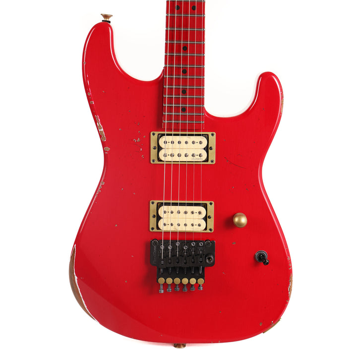 Charvel Custom Shop San Dimas Music Zoo Exclusive Painted Neck Torino Red