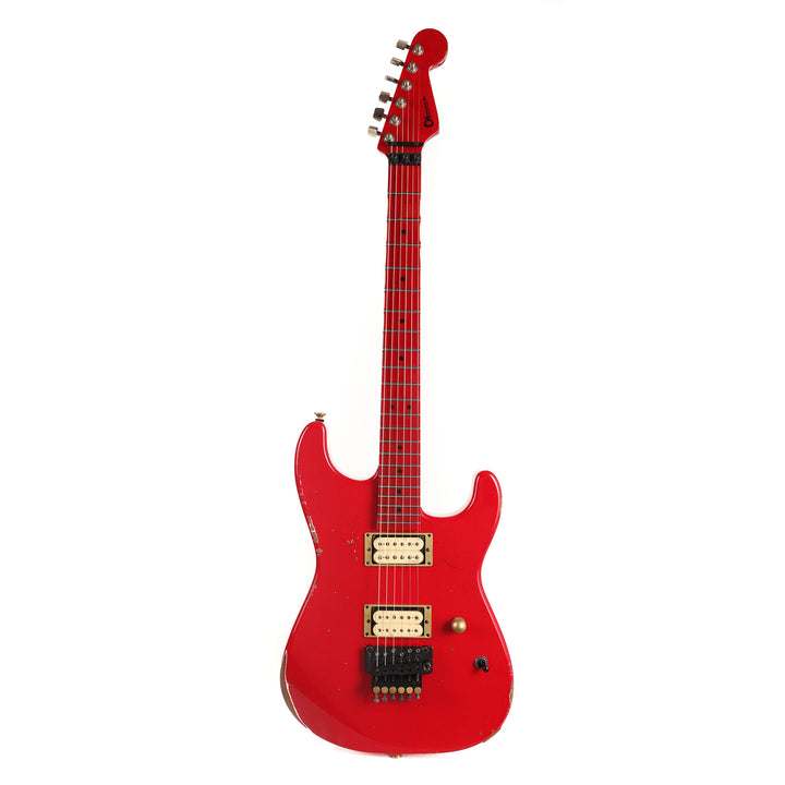Charvel Custom Shop San Dimas Music Zoo Exclusive Painted Neck Torino Red